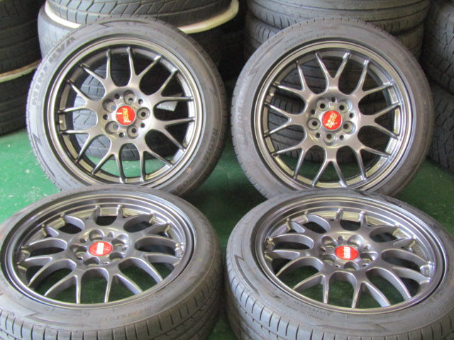 プリウス・86・BRZ・カローラツーリング【ホイール】BBS RG-R RG714 Forged DBカラー【タイヤ】MINERVA（ミネル –  ホイールとタイヤの専門店 嘉衛門オンラインストア