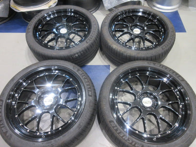 ★ブラックミラー★【ホイール】正規品★BBS LM-R　JA136　バージアル Burjal【タイヤ】ヨコハマ　AVID S321　（横浜青葉店）