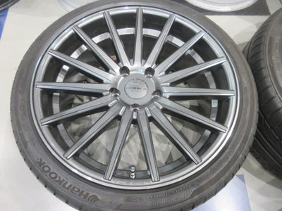 ★バリ山タイヤ付き【ホイール】ＶＯＳＳＥＮ ヴォッセ ＶＦＳ-１　【タイヤ】ハンコック　VENTUS V12 evo2 K120（2020年製）（横浜青葉店）