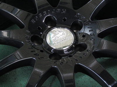 生産終了品の深リム・レクサス・LS460【ホイール】カールソン　1/11RS　ブラックエディション【タイヤ】NITTO（ニットー）INVO（インヴォ）（保土ヶ谷本店）