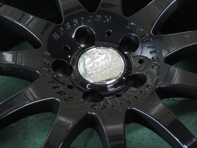 生産終了品の深リム・レクサス・LS460【ホイール】カールソン　1/11RS　ブラックエディション【タイヤ】NITTO（ニットー）INVO（インヴォ）（保土ヶ谷本店）