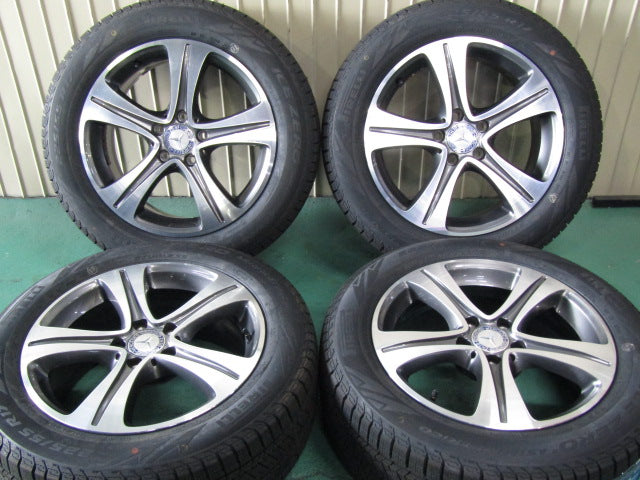 1台限定冬セット・Eクラス・W213・S213【ホイール】メルセデスベンツ　W213　Eクラス　E200純正【タイヤ】ピレリ　アイスゼロアシンメトリコ（保土ヶ谷本店）