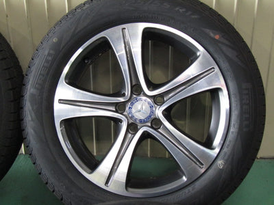 1台限定冬セット・Eクラス・W213・S213【ホイール】メルセデスベンツ　W213　Eクラス　E200純正【タイヤ】ピレリ　アイスゼロアシンメトリコ（保土ヶ谷本店）