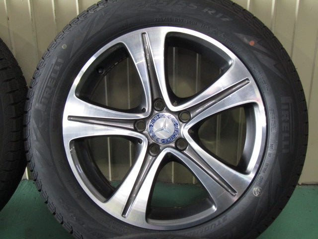 1台限定冬セット・Eクラス・W213・S213【ホイール】メルセデスベンツ　W213　Eクラス　E200純正【タイヤ】ピレリ　アイスゼロアシンメトリコ（保土ヶ谷本店）