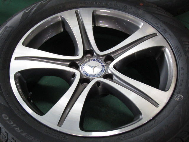 1台限定冬セット・Eクラス・W213・S213【ホイール】メルセデスベンツ　W213　Eクラス　E200純正【タイヤ】ピレリ　アイスゼロアシンメトリコ（保土ヶ谷本店）