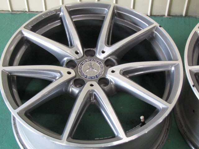 冬の流用に・Aクラス・W177・Bクラス・W247・CLAクラス・C118・X118・Cクラス・W205・W206【ホイール】メルセデスベンツ　W176　Aクラス　A45AMG純正　AMG10スポーク【タイヤ】ピレリ　ウインターアイスアシンメトリコPlusランフラット（保土ヶ谷本店）