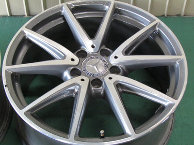 冬の流用に・Aクラス・W177・Bクラス・W247・CLAクラス・C118・X118・Cクラス・W205・W206【ホイール】メルセデスベンツ　W176　Aクラス　A45AMG純正　AMG10スポーク【タイヤ】ピレリ　ウインターアイスアシンメトリコPlusランフラット（保土ヶ谷本店）