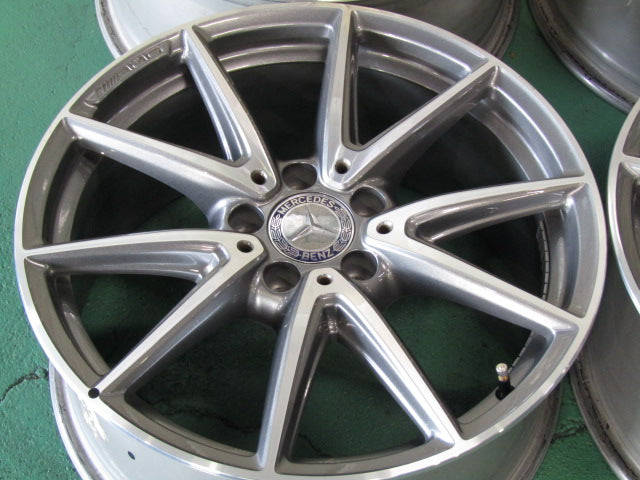 冬の流用に・Aクラス・W177・Bクラス・W247・CLAクラス・C118・X118・Cクラス・W205・W206【ホイール】メルセデスベンツ　W176　Aクラス　A45AMG純正　AMG10スポーク【タイヤ】ピレリ　ウインターアイスアシンメトリコPlusランフラット（保土ヶ谷本店）