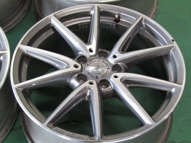 冬の流用に・Aクラス・W177・Bクラス・W247・CLAクラス・C118・X118・Cクラス・W205・W206【ホイール】メルセデスベンツ　W176　Aクラス　A45AMG純正　AMG10スポーク【タイヤ】ピレリ　ウインターアイスアシンメトリコPlusランフラット（保土ヶ谷本店）