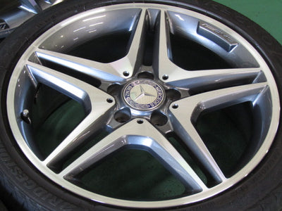 人気デザイン・Aクラス・W176・Bクラス・W246・CLAクラス・C117・X117【ホイール】メルセデスベンツ　W176　Aクラス　A180スポーツ純正　AMG5スポーク【タイヤ】MINERVA（ミネルバ）F205（保土ヶ谷本店）