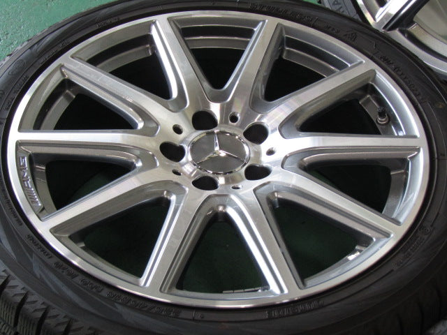 超希少な冬セット・W177・A45AMG・C118・CLA45AMG・Bクラス・W247【ホイール】メルセデスベンツ　W177　Aクラス　A45AMG純正　AMG10スポーク【タイヤ】ヨコハマ　アイスガードIG70（保土ヶ谷本店）