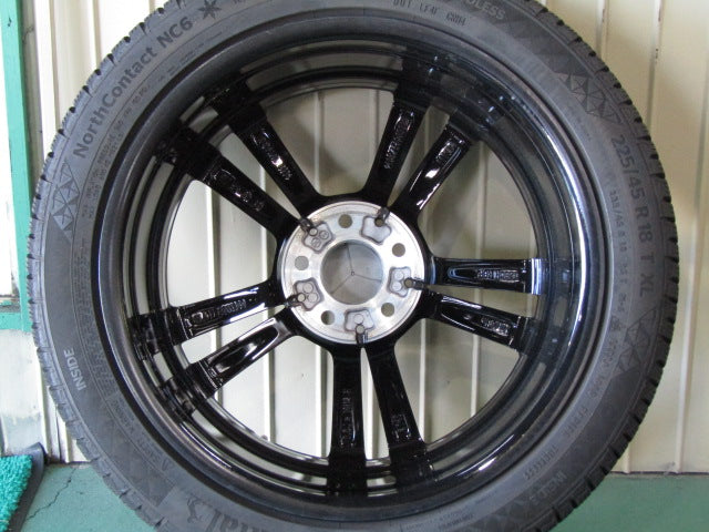 渋い冬セット・Aクラス・W177・Bクラス・W247・CLAクラス・C118・X118【ホイール】メルセデスベンツ　W177　Aクラス　オプション純正【タイヤ】ピレリ　アイスゼロアシンメトリコ（保土ヶ谷本店）