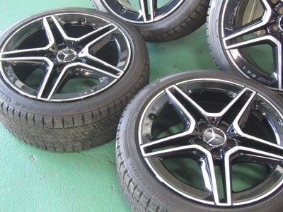 超希少な冬セット・Aクラス・W177・A35AMG・A45SAMG・CLA・CLA35AMG【ホイール】メルセデスベンツ　W177　Aクラス　A35AMG純正【タイヤ】ヨコハマ　アイスガードIG70（保土ヶ谷本店）