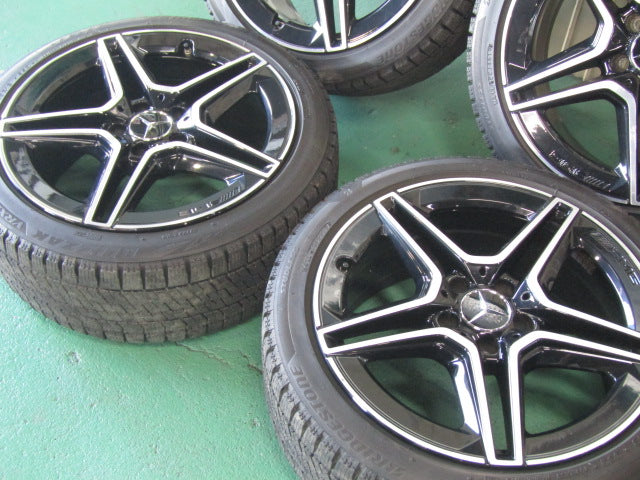 超希少な冬セット・Aクラス・W177・A35AMG・A45SAMG・CLA・CLA35AMG【ホイール】メルセデスベンツ　W177　Aクラス　A35AMG純正【タイヤ】ヨコハマ　アイスガードIG70（保土ヶ谷本店）
