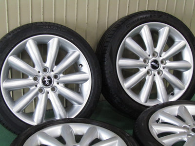 人気の純正品・MINI・クーパーS・ミニワン・カブリオ・F55・F56・F57【ホイール】MINI　F55/F56　クーパー純正　コスモススポーク499【タイヤ】コンチネンタル　エクストリームコンタクトDWS06Plus（保土ヶ谷本店）