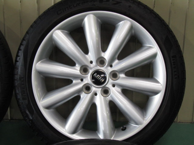 人気の純正品・MINI・クーパーS・ミニワン・カブリオ・F55・F56・F57【ホイール】MINI　F55/F56　クーパー純正　コスモススポーク499【タイヤ】コンチネンタル　エクストリームコンタクトDWS06Plus（保土ヶ谷本店）