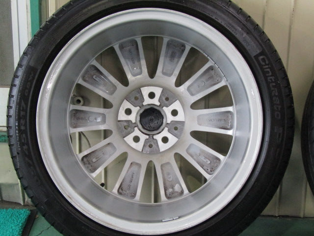 人気の純正品・MINI・クーパーS・ミニワン・カブリオ・F55・F56・F57【ホイール】MINI　F55/F56　クーパー純正　コスモススポーク499【タイヤ】コンチネンタル　エクストリームコンタクトDWS06Plus（保土ヶ谷本店）