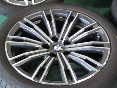 希少なガリキズ無しの美品・4シリーズ・G22・G23【ホイール】BMW　G20・G21　3シリーズ　Mスポーツ純正　ダブルスポークスタイリング790M【タイヤ】ブリヂストン　トランザT005　BMW承認ランフラット（保土ヶ谷本店）