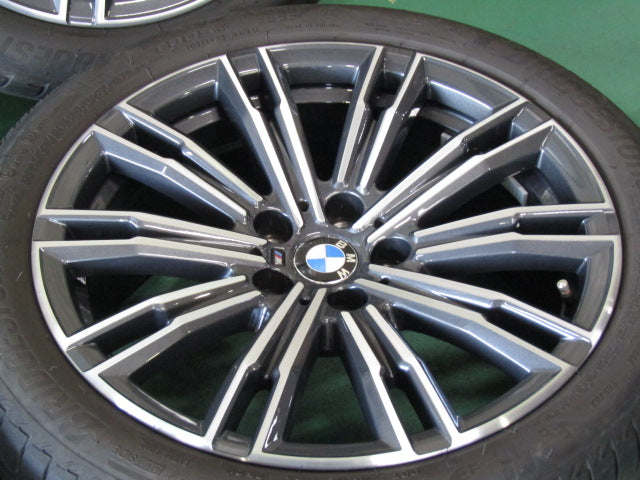 希少なガリキズ無しの美品・4シリーズ・G22・G23【ホイール】BMW　G20・G21　3シリーズ　Mスポーツ純正　ダブルスポークスタイリング790M【タイヤ】ブリヂストン　トランザT005　BMW承認ランフラット（保土ヶ谷本店）