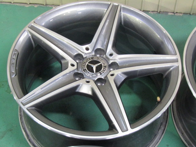 グレードアップ・メルセデスベンツ・Cクラス・W205【ホイール】メルセデスベンツ　W205　Cクラス前期純正　AMG5スポーク【タイヤ】ハンコック　ベンタスS1Evo3（保土ヶ谷本店）