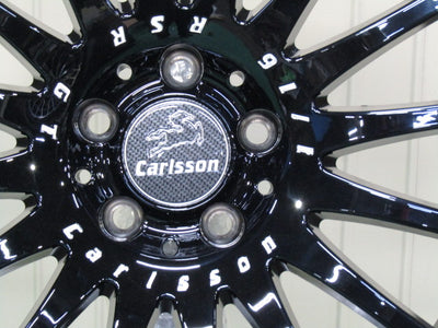1台限定品・Eクラス・W213・S213【ホイール】カールソン　1/16RSR・GT　ブラックエディション【タイヤ】MINERVA（ミネルバ）F205（港北店）