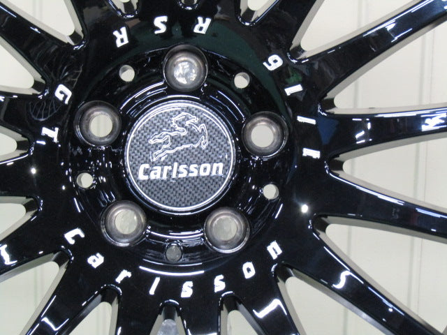 1台限定品・Eクラス・W213・S213【ホイール】カールソン　1/16RSR・GT　ブラックエディション【タイヤ】MINERVA（ミネルバ）F205（港北店）