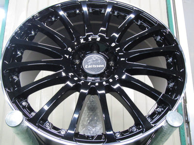 1台限定品・Eクラス・W213・S213【ホイール】カールソン　1/16RSR・GT　ブラックエディション【タイヤ】MINERVA（ミネルバ）F205（港北店）