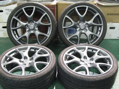 希少な純正品・マツダ・RX-8【ホイール】マツダ　SE系　RX-8　タイプRS純正　Forged　RG503【タイヤ】ヨコハマ　ADVANフレバ　V701（港北店）