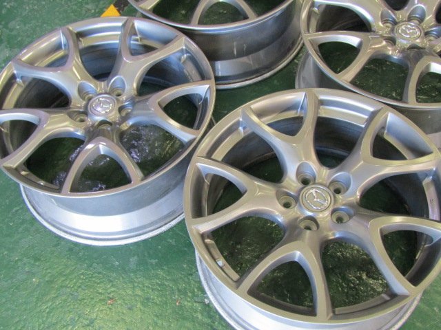 希少な純正品・マツダ・RX-8【ホイール】マツダ　SE系　RX-8　タイプRS純正　Forged　RG503【タイヤ】ヨコハマ　ADVANフレバ　V701（港北店）