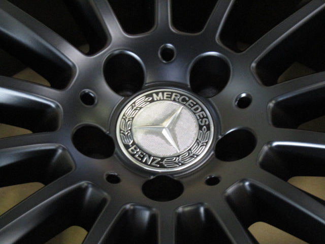 マットブラック・Cクラス・W205・S205【ホイール】メルセデスベンツ　W205　Cクラス純正　AMGマルチスポーク【タイヤ】コンチネンタル　エクストリームコンタクトDWS06Plus（保土ヶ谷本店）