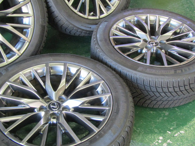 レクサスRX Fスポーツ 純正アルミスタッドレスセット235/55R20