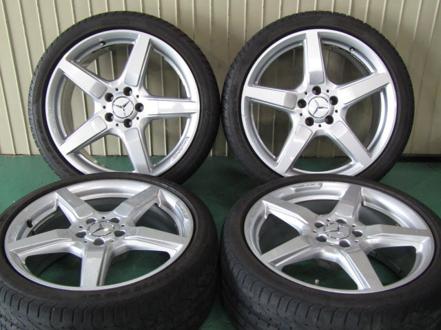▲発送限定品▼・メルセデスベンツ・CLSクラス・W218・X218・SLクラス・R231【ホイール】メルセデスベンツ　W218　CLSクラス純正　AMG5スポーク【タイヤ】フロント：ハンコック　ベンタスS1Evo3　リア：ピレリ　P-ZERO　ベンツ承認タイヤ（保土ヶ谷本店）