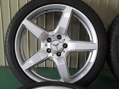 ▲発送限定品▼・メルセデスベンツ・CLSクラス・W218・X218・SLクラス・R231【ホイール】メルセデスベンツ　W218　CLSクラス純正　AMG5スポーク【タイヤ】フロント：ハンコック　ベンタスS1Evo3　リア：ピレリ　P-ZERO　ベンツ承認タイヤ（保土ヶ谷本店）