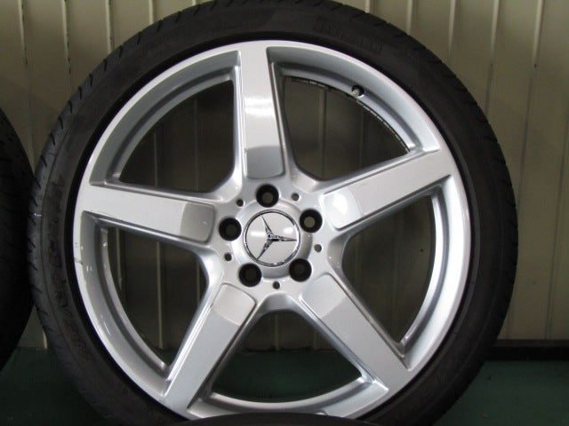 ▲発送限定品▼・メルセデスベンツ・CLSクラス・W218・X218・SLクラス・R231【ホイール】メルセデスベンツ　W218　CLSクラス純正　AMG5スポーク【タイヤ】フロント：ハンコック　ベンタスS1Evo3　リア：ピレリ　P-ZERO　ベンツ承認タイヤ（保土ヶ谷本店）