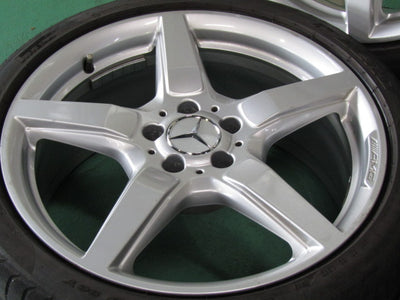▲発送限定品▼・メルセデスベンツ・CLSクラス・W218・X218・SLクラス・R231【ホイール】メルセデスベンツ　W218　CLSクラス純正　AMG5スポーク【タイヤ】フロント：ハンコック　ベンタスS1Evo3　リア：ピレリ　P-ZERO　ベンツ承認タイヤ（保土ヶ谷本店）