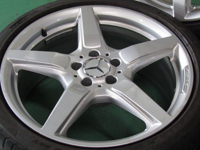 ▲発送限定品▼・メルセデスベンツ・CLSクラス・W218・X218・SLクラス・R231【ホイール】メルセデスベンツ　W218　CLSクラス純正　AMG5スポーク【タイヤ】フロント：ハンコック　ベンタスS1Evo3　リア：ピレリ　P-ZERO　ベンツ承認タイヤ（保土ヶ谷本店）