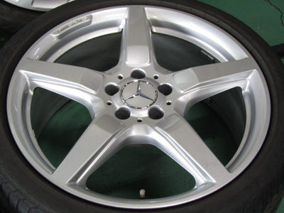 ▲発送限定品▼・メルセデスベンツ・CLSクラス・W218・X218・SLクラス・R231【ホイール】メルセデスベンツ　W218　CLSクラス純正　AMG5スポーク【タイヤ】フロント：ハンコック　ベンタスS1Evo3　リア：ピレリ　P-ZERO　ベンツ承認タイヤ（保土ヶ谷本店）