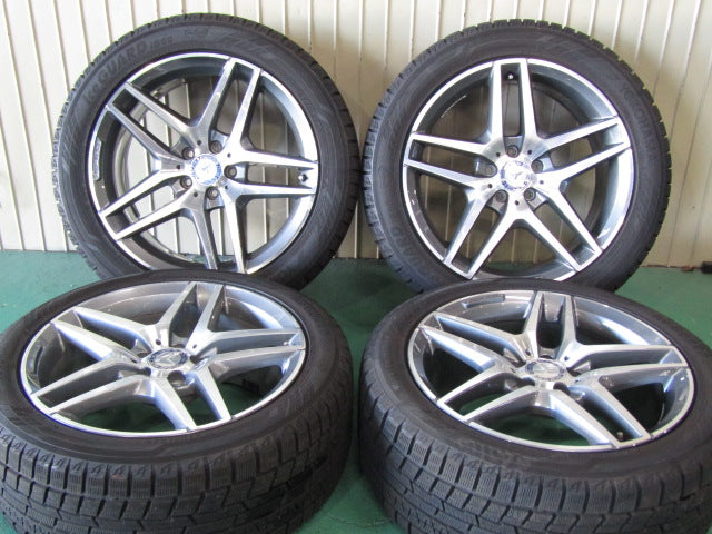 ▲冬物発送限定品▼・Sクラス・W222・Sクーペ・C217【ホイール】メルセデスベンツ　W222　Sクラス前期純正　AMG5スポーク【タイヤ】ヨコハマ　アイスガードIG60（保土ヶ谷本店）