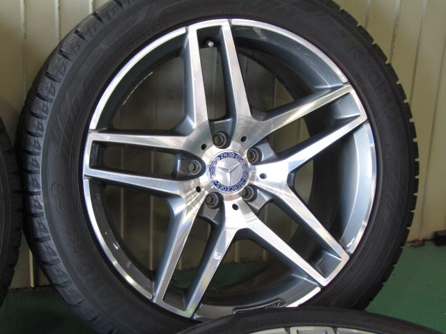 ▲冬物発送限定品▼・Sクラス・W222・Sクーペ・C217【ホイール】メルセデスベンツ　W222　Sクラス前期純正　AMG5スポーク【タイヤ】ヨコハマ　アイスガードIG60（保土ヶ谷本店）