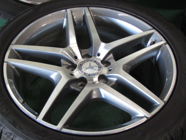 ▲冬物発送限定品▼・Sクラス・W222・Sクーペ・C217【ホイール】メルセデスベンツ　W222　Sクラス前期純正　AMG5スポーク【タイヤ】ヨコハマ　アイスガードIG60（保土ヶ谷本店）