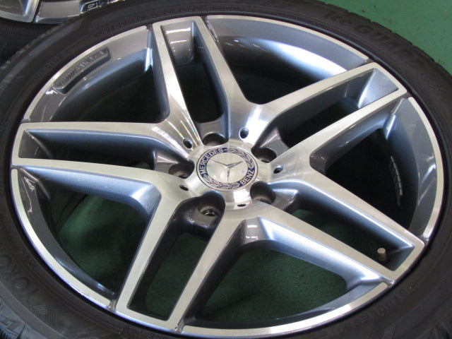 ▲冬物発送限定品▼・Sクラス・W222・Sクーペ・C217【ホイール】メルセデスベンツ　W222　Sクラス前期純正　AMG5スポーク【タイヤ】ヨコハマ　アイスガードIG60（保土ヶ谷本店）