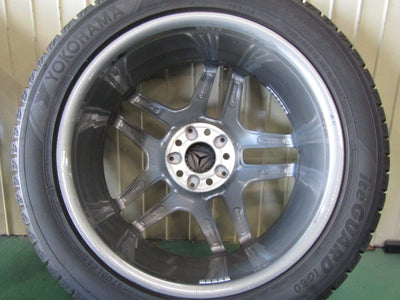 ▲冬物発送限定品▼・Sクラス・W222・Sクーペ・C217【ホイール】メルセデスベンツ　W222　Sクラス前期純正　AMG5スポーク【タイヤ】ヨコハマ　アイスガードIG60（保土ヶ谷本店）