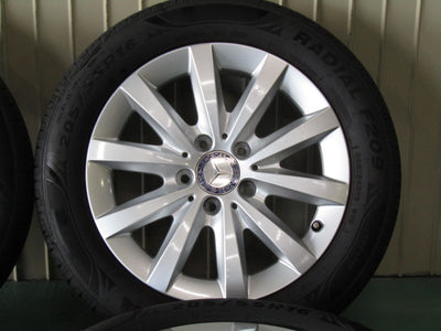 ▲冬物発送限定品▼・Bクラス・W246・Aクラス・W176【ホイール】メルセデスベンツ　W246　Bクラス　B180純正【タイヤ】ピレリ　アイスゼロアシンメトリコ（保土ヶ谷本店）