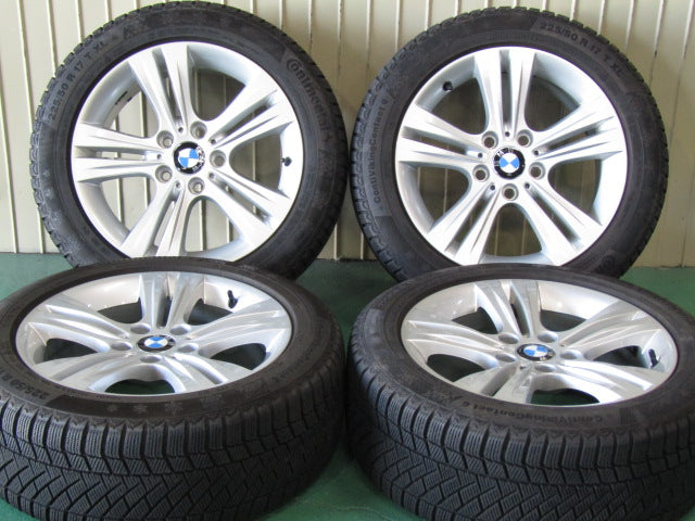 美品で冬準備・3シリーズ・F30・F31・4シリーズ・F32・F36【ホイール】BMW　F30　3シリーズ純正　ダブルスポークスタイリング392【タイヤ】ピレリ　アイスゼロアシンメトリコ（保土ヶ谷本店）