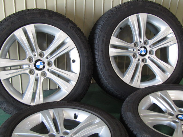 美品で冬準備・3シリーズ・F30・F31・4シリーズ・F32・F36【ホイール】BMW　F30　3シリーズ純正　ダブルスポークスタイリング392【タイヤ】ピレリ　アイスゼロアシンメトリコ（保土ヶ谷本店）