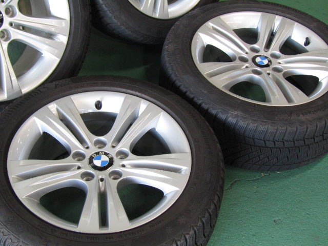 美品で冬準備・3シリーズ・F30・F31・4シリーズ・F32・F36【ホイール】BMW　F30　3シリーズ純正　ダブルスポークスタイリング392【タイヤ】ピレリ　アイスゼロアシンメトリコ（保土ヶ谷本店）