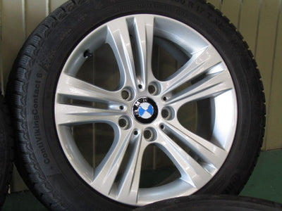 美品で冬準備・3シリーズ・F30・F31・4シリーズ・F32・F36【ホイール】BMW　F30　3シリーズ純正　ダブルスポークスタイリング392【タイヤ】ピレリ　アイスゼロアシンメトリコ（保土ヶ谷本店）