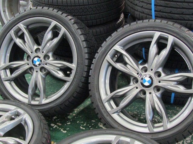 人気の純正・F20・1シリーズ・2シリーズ・F22・F23【ホイール】BMW　F20　1シリーズ　Mスポーツ純正　ダブルスポークスタイリング436M【タイヤ】ハンコック　ベンタスS1Evo3（保土ヶ谷本店）