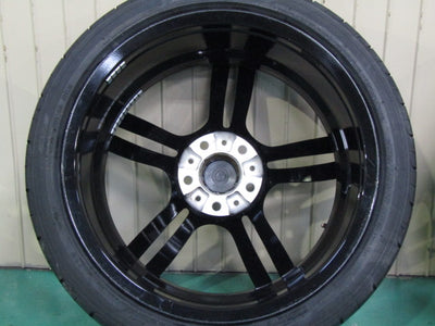 超溝ありで美品・M2・F87・M3・F80・M4・F82・F83【ホイール】BMW　F87　M2純正　ダブルスポークスタイリング437M　Forged【タイヤ】ヨコハマ　ADVAN　APEX　V601（保土ヶ谷本店）