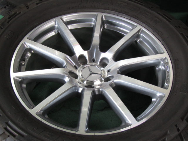 ガリキズ無しの美品・Gクラス・W463・G63AMG【ホイール】メルセデスベンツ　W463　Gクラス　G63AMG純正【タイヤ】General（ゼネラル）GRABBER（グラバー）（保土ヶ谷本店）
